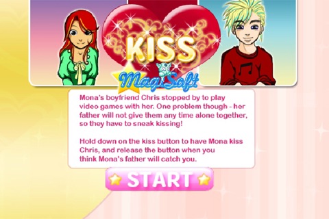 Video Game Date Kissing screenshot 2