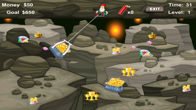 Awesome Dwarf Digger - Precious Gold and Jewel Den Mining Ga(圖2)-速報App