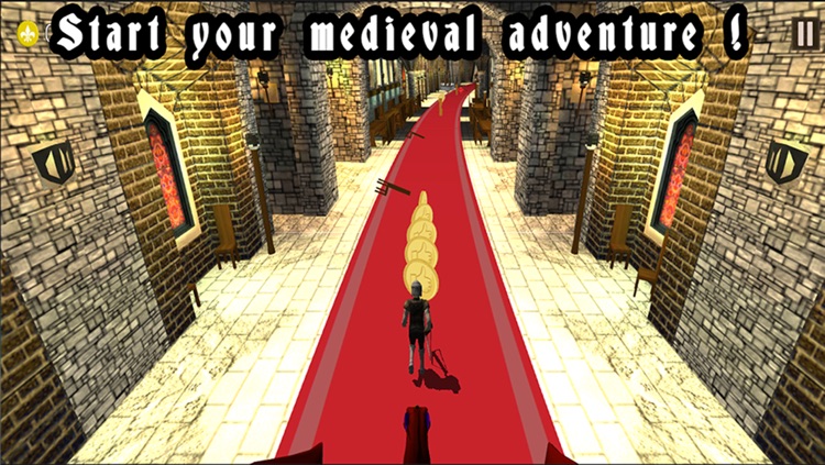 Fantastic Medieval Castle 3D Run - Angry Fire Dragon Game