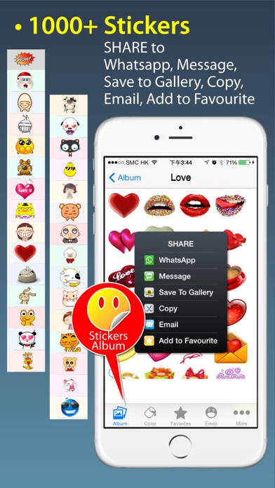 How to cancel & delete Stickers Free + Emoji Keyboard & Emoji Art from iphone & ipad 2