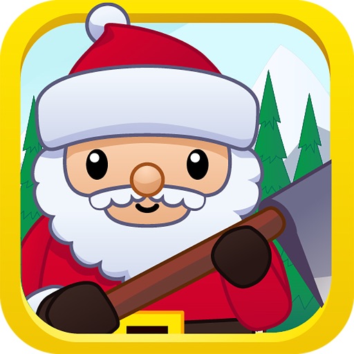 Santa wood cutter iOS App