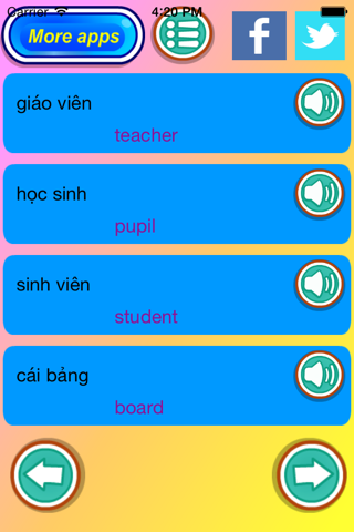 Everyday Vietnamese Word screenshot 4