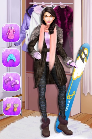 Winter Vacation - Fashion Girls Salon screenshot 4