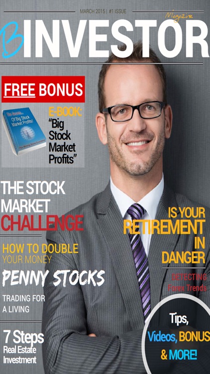 'B-INVESTOR: Magazine about How to Invest Money in the penny stocks and get a Passive Income