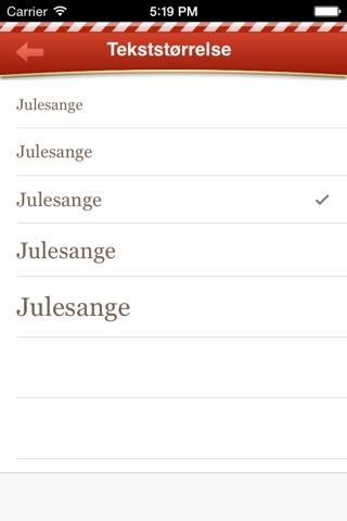 Julesange screenshot 3