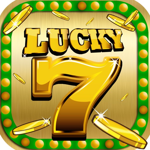 7 Lucky Gold Slots Machines - FREE Las Vegas Casino Games icon
