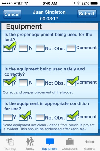 Safety Observation screenshot 3