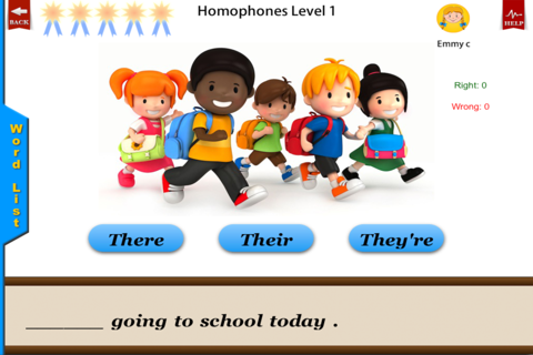 Homophones Free - English Language Art Grammar App screenshot 2