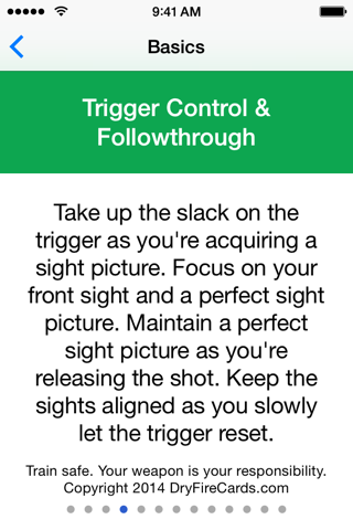 Dry Fire Training Cards screenshot 3