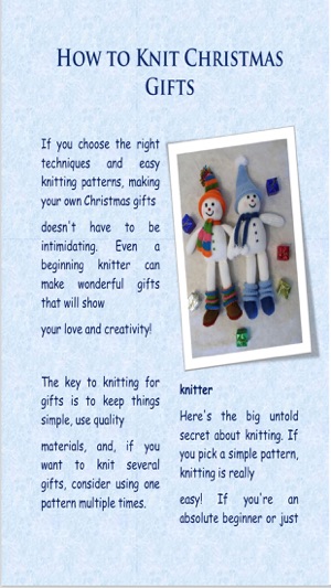 Easy Knitting Patterns Magazine - Learn How To Knit and Star(圖2)-速報App