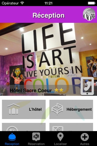 Hôtel Sacre Coeur screenshot 2