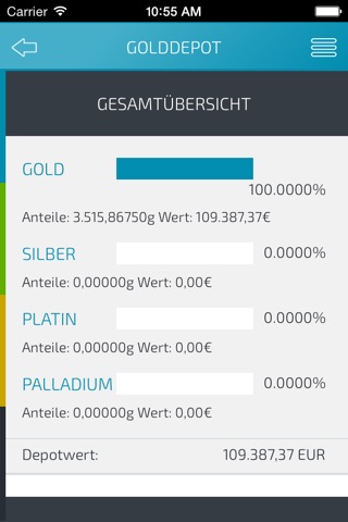 Finanzen100 Edelmetalle-Shop screenshot 4