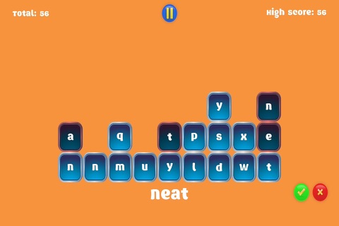 Raining Letters | A Word Game screenshot 2