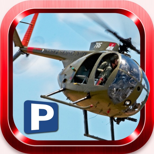 Chopper Landing 3D Icon