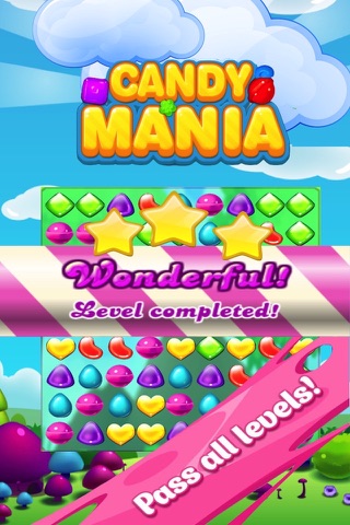 Candy Mania -  Play Free Dessert Match Fun Family Game screenshot 4