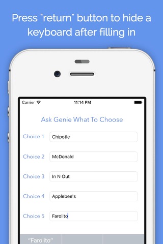Genie: The Choice Helper screenshot 2