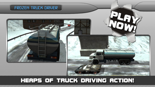 Frozen Highway Truck Driver 3D screenshot 4