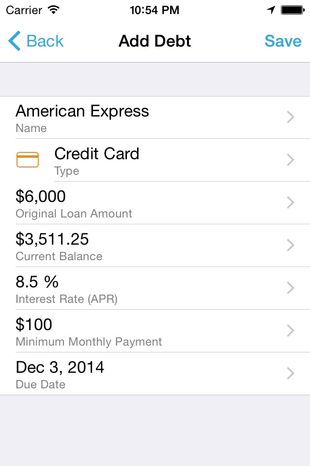 Debt Strategy Lite screenshot 3