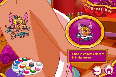 Tattoo Passion - Tattoo games screenshot 3