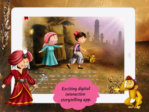 Aladdin and the Magical Lamp for children by Story Time screenshot 2