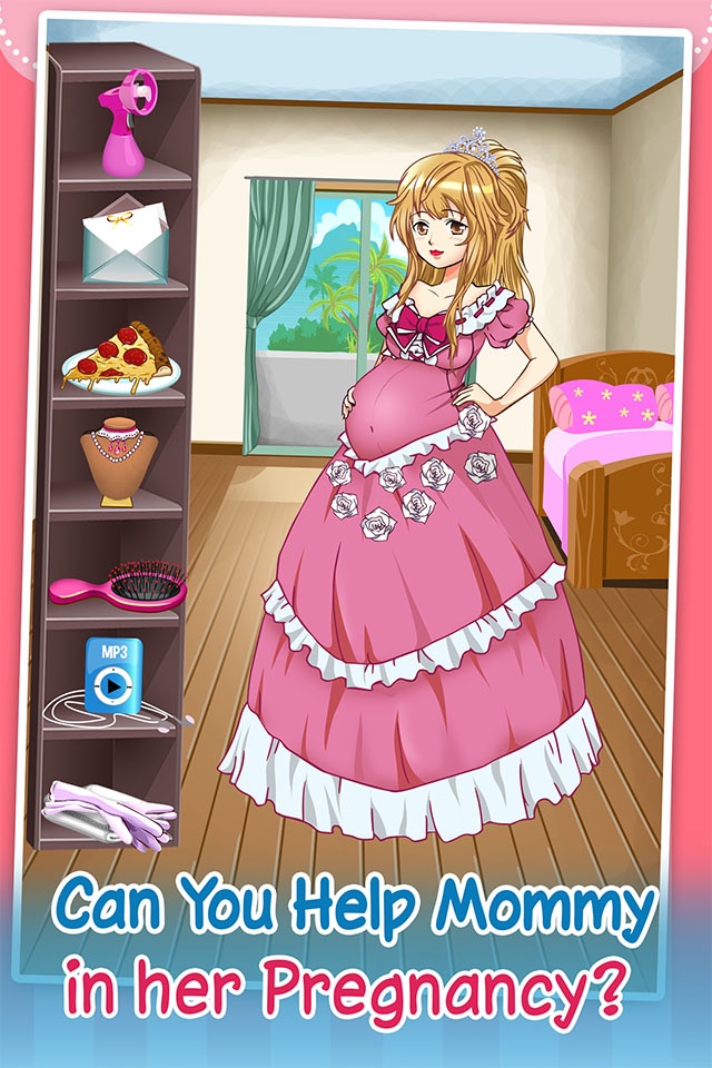 Anime Newborn Baby Care - Mommy's Dress-up Salon Sim Games for Kids! screenshot 2