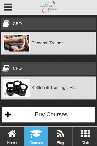 Careers in Fitness Global App screenshot 3