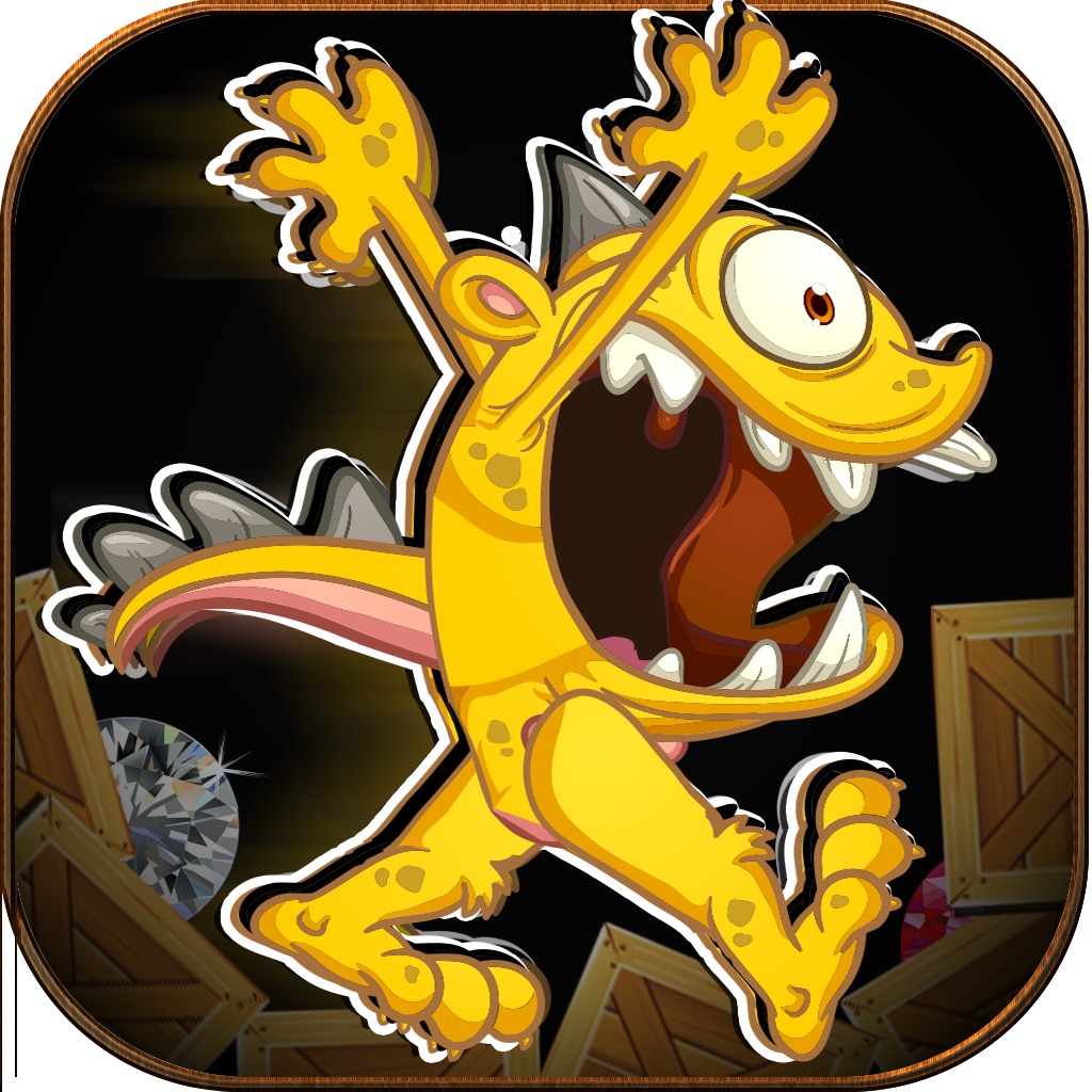 Little Running Monster Dash - Jewel Collecting Beast FREE icon