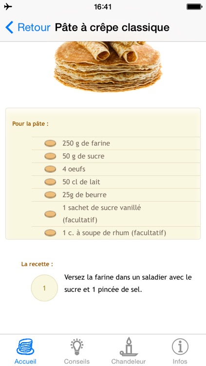 Crêpe Party : recettes de crêpes screenshot-3