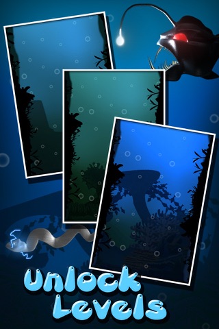 Jellyfish Go Jump! FREE - Underwater Deep Sea Scary Ocean Fantasy in Shark Lagoon by Uber Zany screenshot 3
