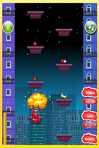Masked Man Super Jump screenshot 4