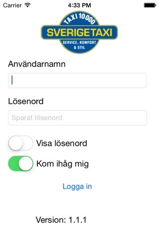 Mina Resor Taxi Sörmland screenshot 3