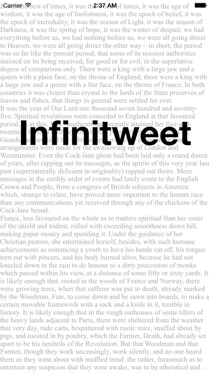 Infinitweet (Free)