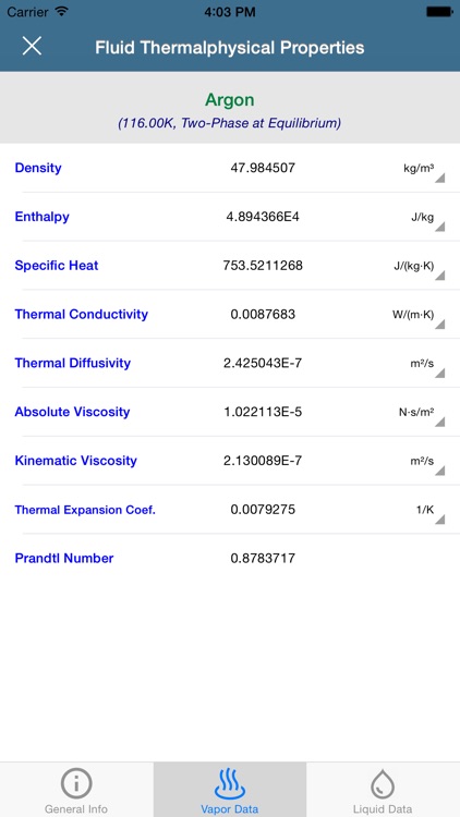 Thermal-Hydraulic Database screenshot-3