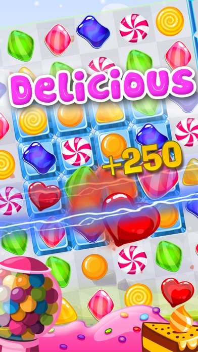 ``` A CANDY PUZZLE 2015``` - FRUIT MATCH-3 ADVENTURE IN MYSTERY MANIA VIB-ER POP GAME 1.0 IOS