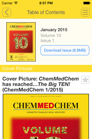 ChemMedChem screenshot 3