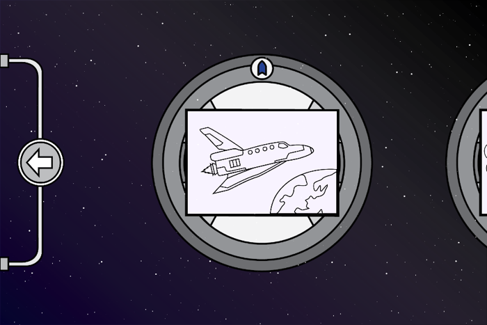 pitchou Space  drawing and painting in space