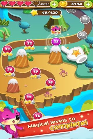 Bubble Pop Saga - shooter puzzle game for rescue the pet screenshot 4