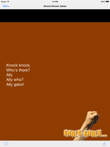 Knock-Knock Jokes! Entertainment Knock Knock Knock Jokes