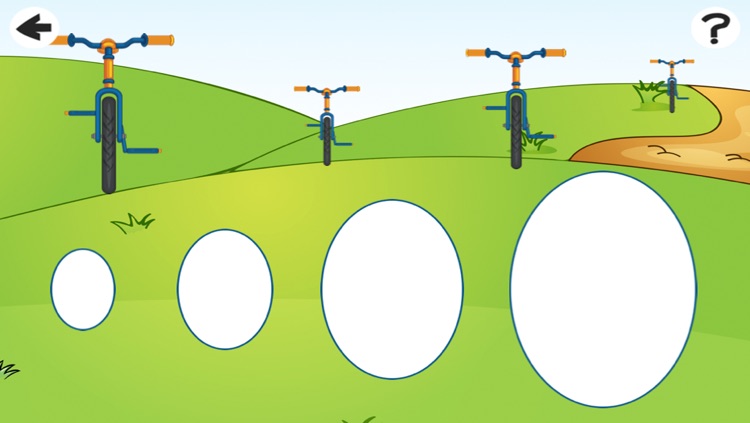 A Bicycle ride: learning game for children with cycles