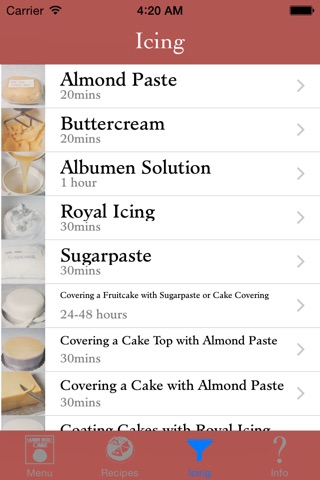 Mary Ford Cake Recipes screenshot 4