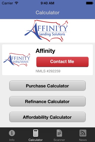 Affinity Lending Solutions screenshot 2