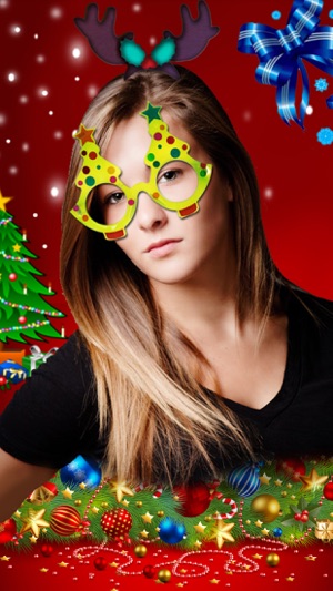 Xmas Dressup Salon Photo Effect App: Edit Your Pics And Self(圖3)-速報App