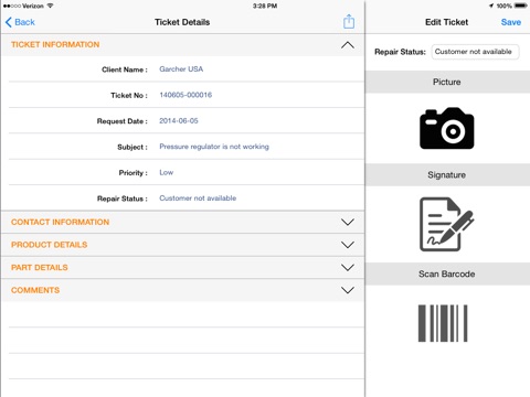 Mobilize for RightNow CRM screenshot 3