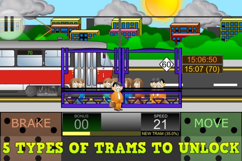 Tram Driver Simulator 2D screenshot 2