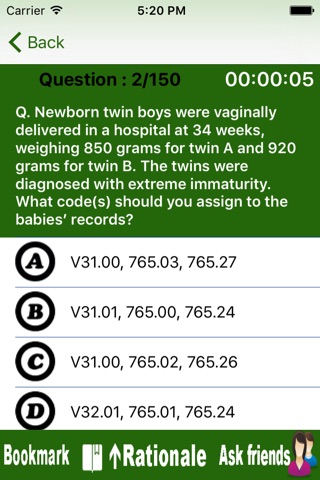 AAPC CPC Practice screenshot 2