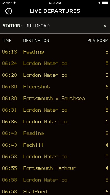 Trains - Offline Schedule, Departures & Arrivals using National Rail Enquires - Your Essential Commuting Tool screenshot-3