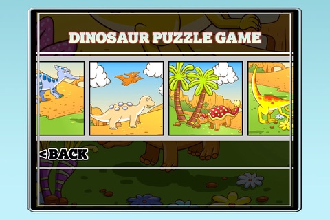 A funny Dinosaur Puzzle Game - Free screenshot 4