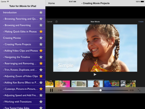 Tutor for iMovie for iPadのおすすめ画像2