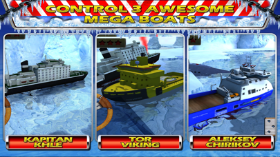 Ice-Breaker Boat Parking and Driving Ship Game of 3D Sea Rescue Missionsのおすすめ画像2