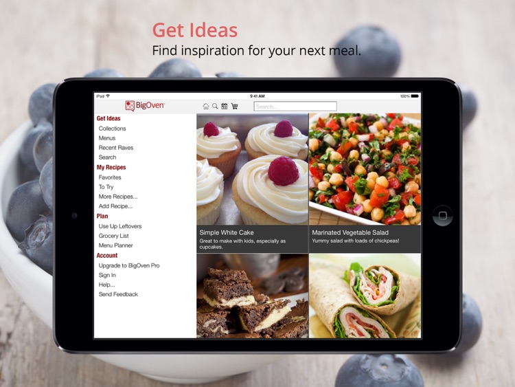 BigOven: 350,000+ Recipes and Grocery List